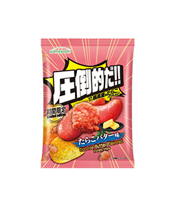 ポテトチップス 圧倒的だ!!たらこバター味